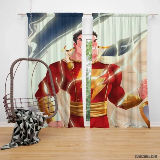 Shazam Chronicles Heroic Lightning Strikes Comic Curtain