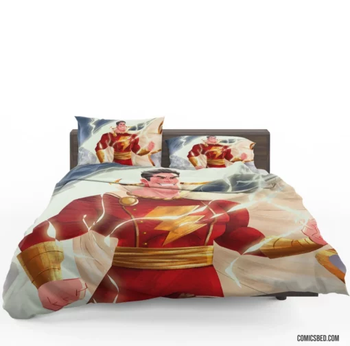 Shazam! Marvel Electrifying Hero Comic Bedding Set