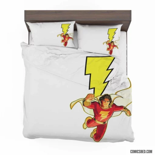 Shazam Marvelous Adventures DC Hero Comic Bedding Set 1