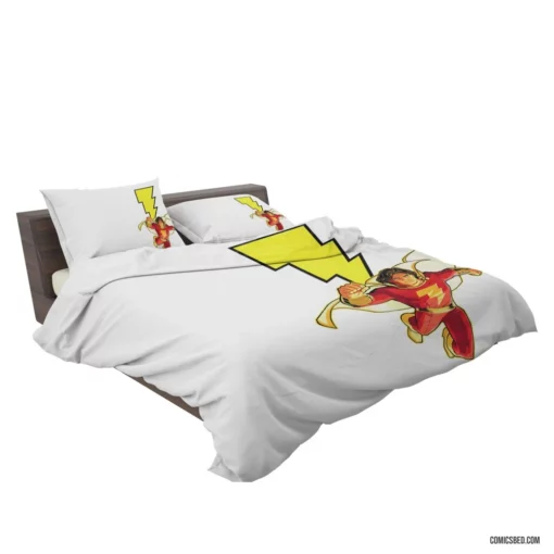 Shazam Marvelous Adventures DC Hero Comic Bedding Set 2