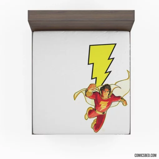 Shazam Marvelous Adventures DC Hero Comic Fitted Sheet 1