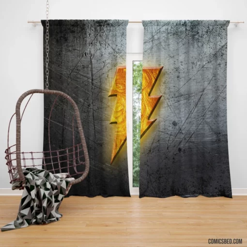 Shazam! Marvelous Black Adam DC Comics Curtain