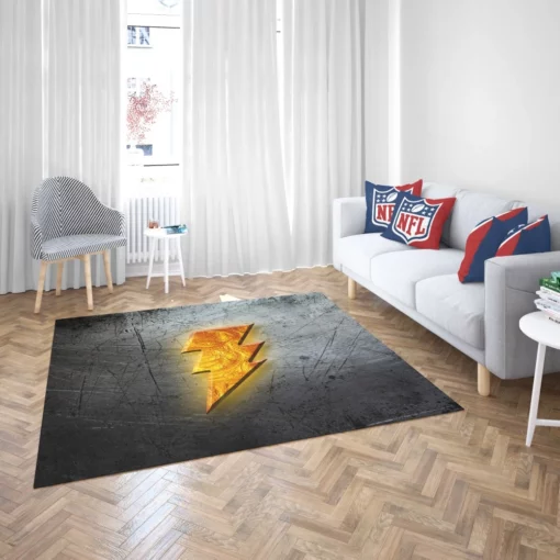 Shazam! Marvelous Black Adam DC Comics Rug 2