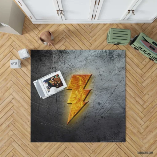 Shazam! Marvelous Black Adam DC Comics Rug