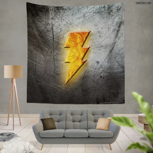 Shazam! Marvelous Black Adam DC Comics Wall Tapestry