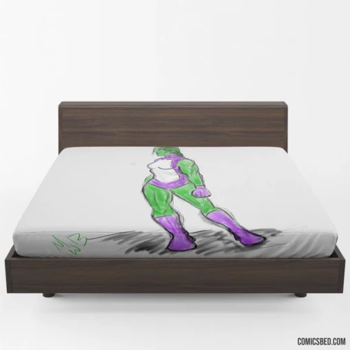 She-Hulk Legal Avenger Comic Fitted Sheet