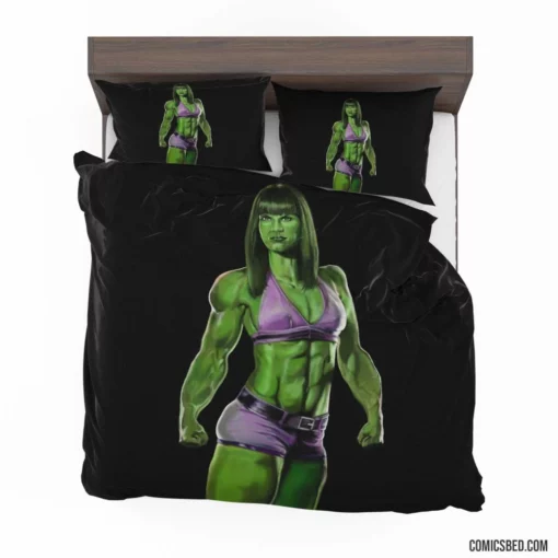 She-Hulk Legal Chronicles Comic Bedding Set 1