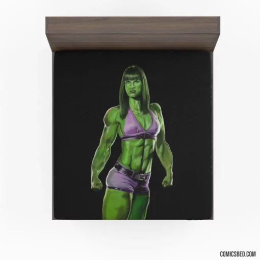 She-Hulk Legal Chronicles Comic Fitted Sheet 1