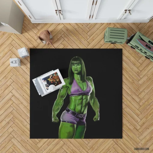 She-Hulk Legal Chronicles Comic Rug