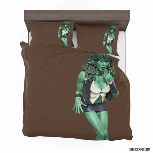 She-Hulk Legal Heroine Tales Comic Bedding Set 1