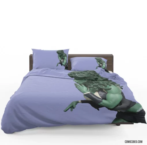 She-Hulk Legal Warrior Journey Comic Bedding Set