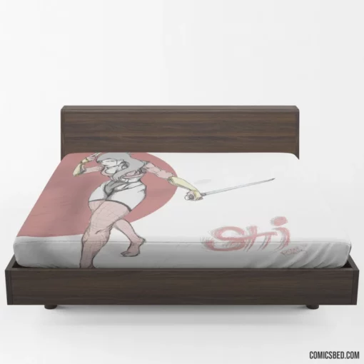 Shi Martial Arts Chronicles Comic Fitted Sheet