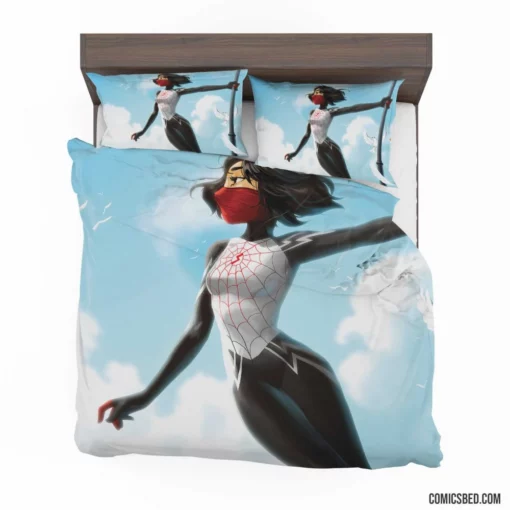 Silk Marvel Comics Mysterious Girl Bedding Set 1