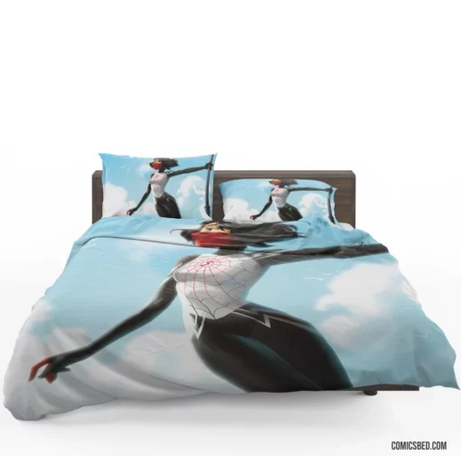 Silk Marvel Comics Mysterious Girl Bedding Set