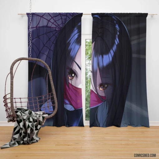 Silk Marvel Comics Webbed Heroine Curtain