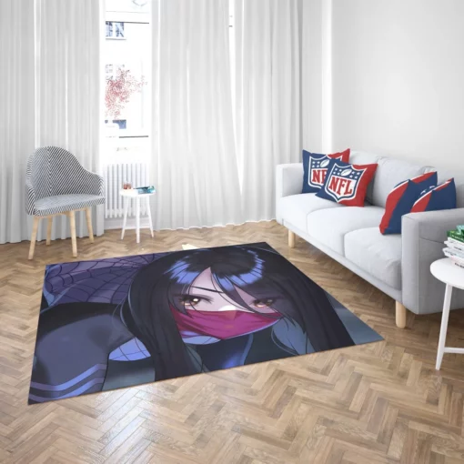 Silk Marvel Comics Webbed Heroine Rug 2