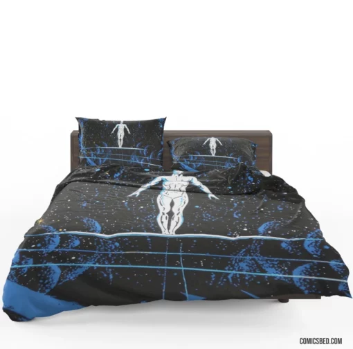 Silver Surfer Cosmic Voyager Comic Bedding Set