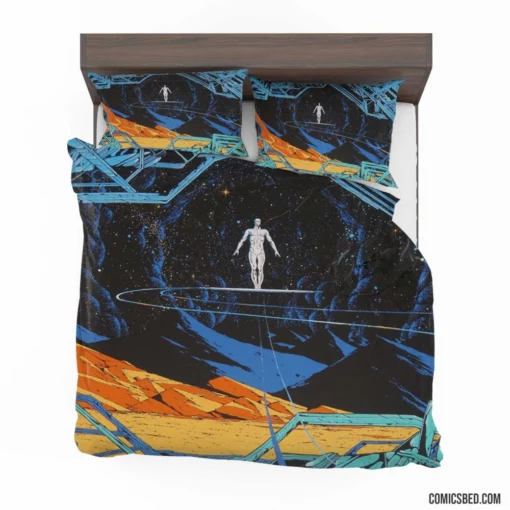 Silver Surfer Galactic Guardian Comic Bedding Set 1