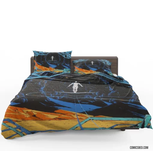 Silver Surfer Galactic Guardian Comic Bedding Set