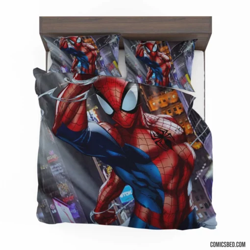 Sinister Plot Unveiled Spidey Stand Comic Bedding Set 1