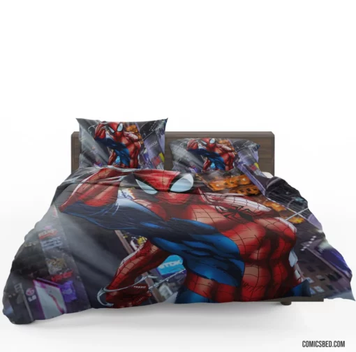 Sinister Plot Unveiled Spidey Stand Comic Bedding Set