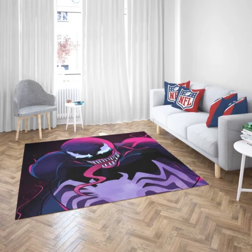 Sinister Venom Marvel Allure Beyond Darkness Comic Rug 2