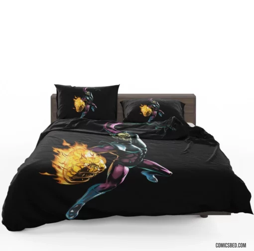 Skrull Shape-Shifting Invaders Comic Bedding Set