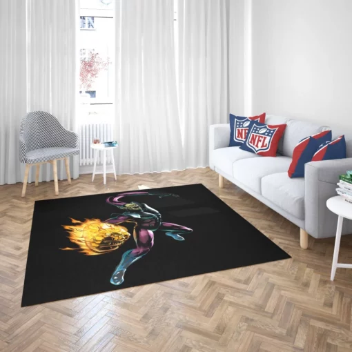 Skrull Shape-Shifting Invaders Comic Rug 2