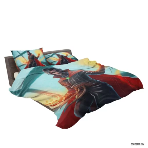 Sorcerer Supreme Unleashed Doctor Strange Comic Bedding Set 2