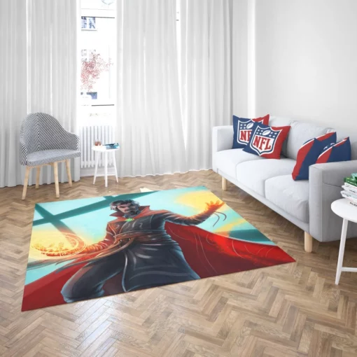 Sorcerer Supreme Unleashed Doctor Strange Comic Rug 2