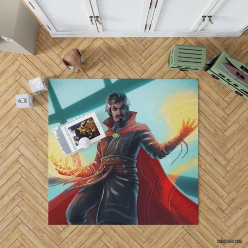 Sorcerer Supreme Unleashed Doctor Strange Comic Rug