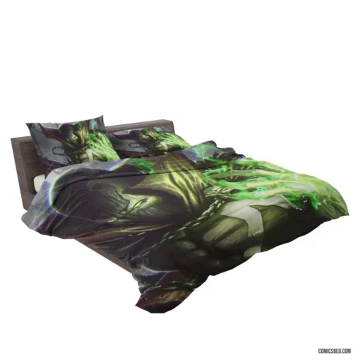 Spawn Chronicles Hell Infernal Warrior Comic Bedding Set 2