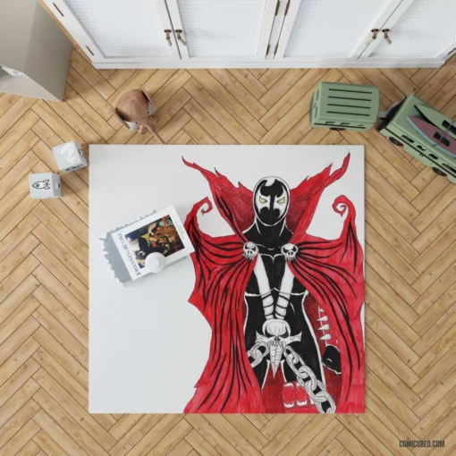 Spawn Dark Anti-Hero Comic Rug