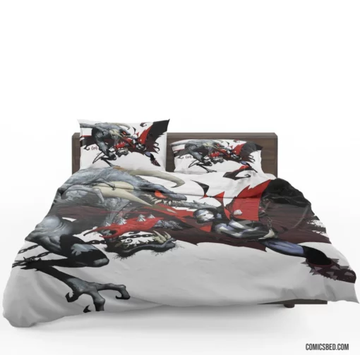 Spawn Dark Anti-Heroic Chronicles Comic Bedding Set