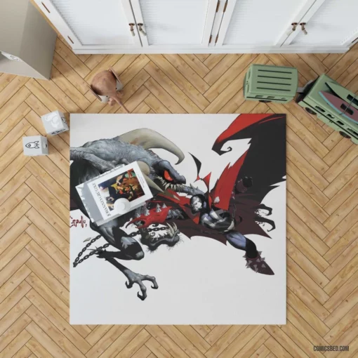 Spawn Dark Anti-Heroic Saga Comic Rug