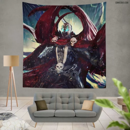 Spawn Hellspawn Avenger Chronicles Comic Wall Tapestry