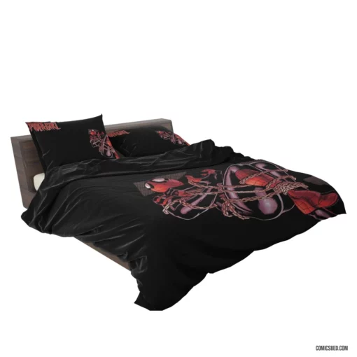 Spectacular Spider-Girl Webbed Hero Comic Bedding Set 2