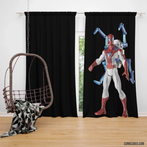 Spectacular Spider-Man Heroic Adventures Comic Curtain