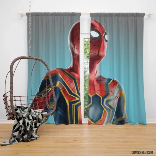 Spectacular Spider-Man Marvel Dynamic Hero Comic Curtain