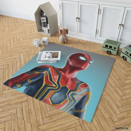 Spectacular Spider-Man Marvel Dynamic Hero Comic Rug 1