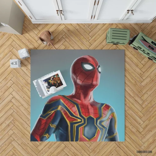 Spectacular Spider-Man Marvel Dynamic Hero Comic Rug