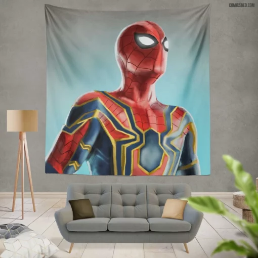 Spectacular Spider-Man Marvel Dynamic Hero Comic Wall Tapestry