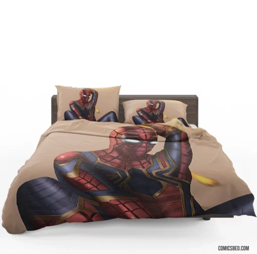 Spectacular Spider-Man Marvel Heroic Feats Comic Bedding Set