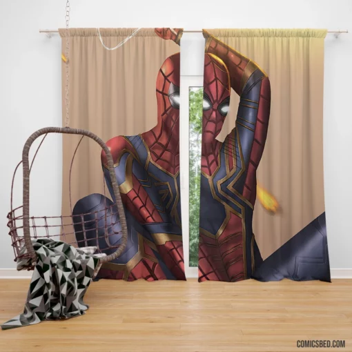 Spectacular Spider-Man Marvel Heroic Feats Comic Curtain