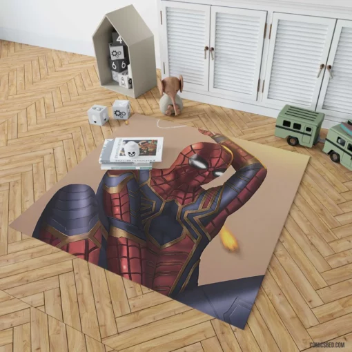 Spectacular Spider-Man Marvel Heroic Feats Comic Rug 1