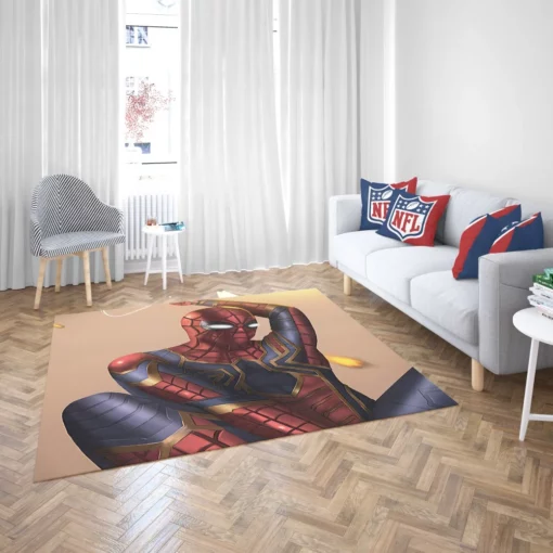 Spectacular Spider-Man Marvel Heroic Feats Comic Rug 2