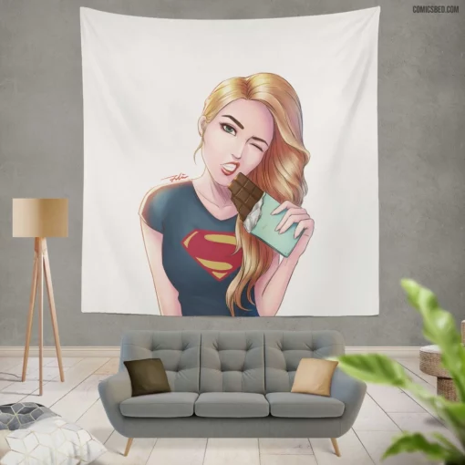 Spider-Girl Marvel Empowered Hero Comic Wall Tapestry