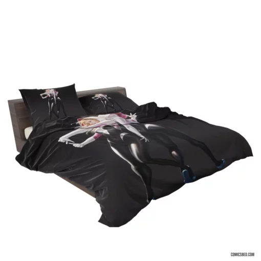 Spider-Gwen Blonde Marvel Arachnid Hero Comic Bedding Set 2