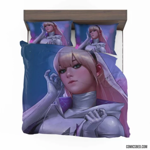 Spider-Gwen Chronicles Alt-Universe Heroine Comic Bedding Set 1