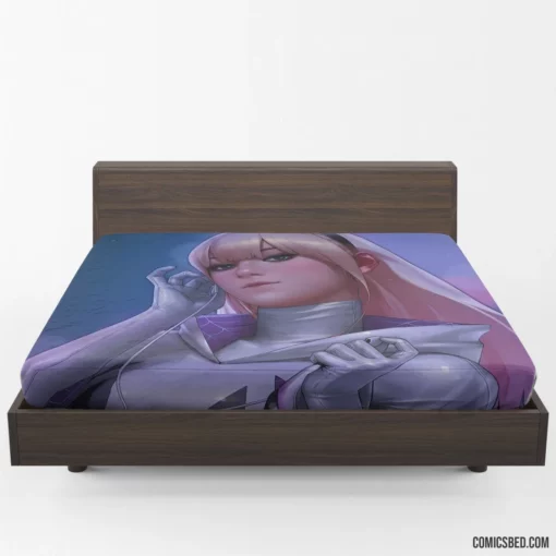 Spider-Gwen Chronicles Alt-Universe Heroine Comic Fitted Sheet